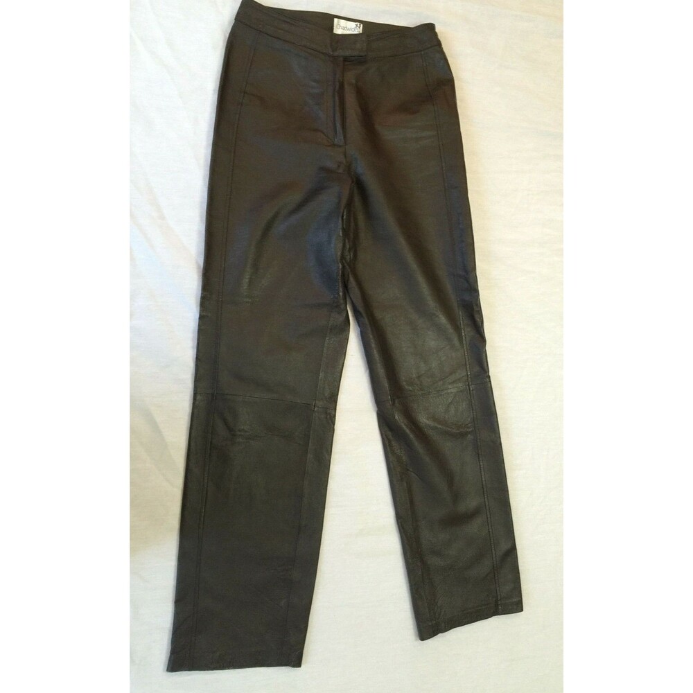 chadwicks womens leather pants size 8L
